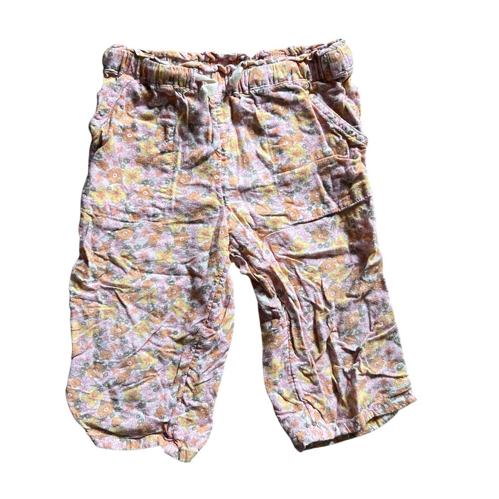 Okie Dokie Floral Wide Leg Pants | 2T